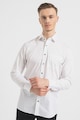 Pierre Cardin Памучна риза с фигурална шарка Мъже