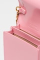 Pinko Кожена чанта Love One Smart с метално лого Жени