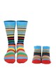 Cucamelon Раирани чорапи Dad&Baby - 2 чифта Момичета
