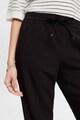 Esprit Pantaloni crop cu snur in talie Femei