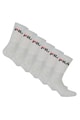 Fila Унисекс дълги чорапи с лого, 6 чифта Жени