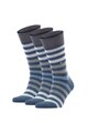 Burlington Дълги раирани чорапи - 3 чифта Мъже