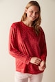 Penti Star Red csillagmintás pizsamafelső női