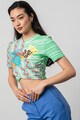 Max&Co Crop póló mindenféle mintákkal női