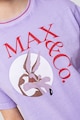 Max&Co Izzy laza fazonú mintás póló női