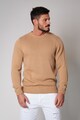 uFIT Egyszínű gyapjútartalmú pulóver férfi
