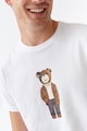 Tatuum Тениска с овално деколте и фигурален десен Мъже