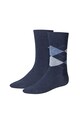 Tommy Hilfiger Set de sosete bleumarin melange cu model argyle - 2 perechi Barbati