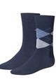 Tommy Hilfiger Set de sosete bleumarin melange cu model argyle - 2 perechi Barbati