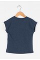 Creamie Tricou bleumarin melange cu mesaj Bella Fete