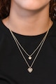 DKNY Kétsoros nyaklánc szív alakú medálokkal női