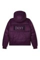 DKNY Двулицево зимно яке с качулка и капитониран дизайн Момчета