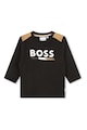 BOSS Kidswear Bluza cu imprimeu logo Baieti