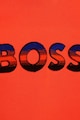 BOSS Kidswear Hanorac cu imprimeu logo si buzunar kangaroo Baieti
