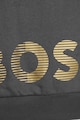 BOSS Kidswear Худи с цип и лого Момчета