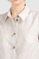 Helmidge Lenvászon ing fedőlapos zsebekkel női