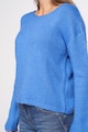 KVL by KENVELO Kerek nyakú egyszínű pulóver női
