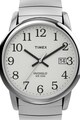 Timex Часовник Easy Reader от неръждаема стомана, 35 ММ Мъже