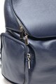 Luisa Vannini Bőr hátizsák cipzáros zsebekkel női