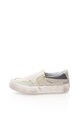 GUESS Pantofi slip-on gri cu aspect uzat Fete