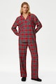Marks & Spencer Карирана пижама с джоб на гърдите Жени