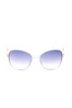 GUESS Ochelari de soare butterfly cu lentile in degrade Femei