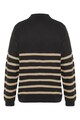 Trendyol Раиран пуловер с къс цип Мъже