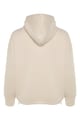Trendyol Bő fazonú kapucnis pulóver kötött részletekkel női