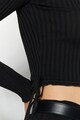 Trendyol Crop pulóver húzózsinóros alsó szegéllyel női