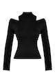 Trendyol Bordázott pulóver 2-az-1-ben dizájnnal női