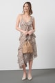 Liu Jo Флорална асиметрична рокля с дипли Жени