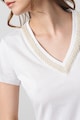Liu Jo V-nyakú pamutpóló női