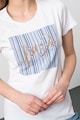 Liu Jo Kerek nyakú mintás póló női