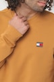 Tommy Jeans Kerek nyakú pulóver logós részlettel férfi