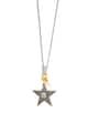OXETTE 18 karátos aranybevonatú nyaklánc csillag alakú medállal női