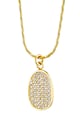 OXETTE Loisir by  Colier placat cu aur de 18K si decorat cu zirconia Femei