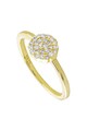 Loisir by Oxette Сребърен пръстен 925 с 18К златно покритие Жени