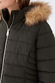 LC WAIKIKI Bélelt télikabát műszőrme szegélyes kapucnival női