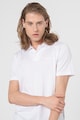 Karl Lagerfeld Памучна тениска с яка Мъже
