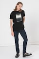 Karl Lagerfeld Тениска с овално деколте и фотопринт Мъже
