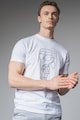 Karl Lagerfeld Kerek nyakú mintás póló férfi