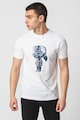 Karl Lagerfeld Kerek nyakú mintás póló férfi