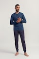 Sofiaman Urban modál- és pamuttartalmú pizsama gombos hasítékkal férfi