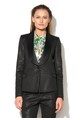 JUST CAVALLI Sacou negru din jacquard cu model lucios Femei