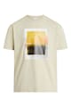 CALVIN KLEIN Тениска с органичен памук с щампа Мъже