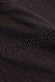 CALVIN KLEIN Тениска с органичен памук с релефно лого Мъже