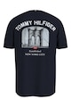 Tommy Hilfiger Kerek nyakú mintás póló férfi