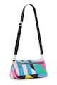 DESIGUAL Geanta crossbody de piele ecologica cu buzunar frontal Femei