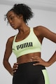 Puma Bustiera cu sustinere medie si imprimeu logo pentru antrenament Femei