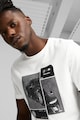 Puma Тениска с овално деколте и фотопринт Мъже